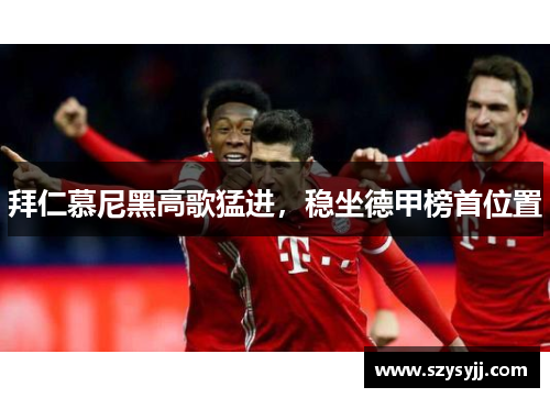 拜仁慕尼黑高歌猛进，稳坐德甲榜首位置